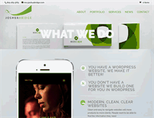 Tablet Screenshot of joshuabridge.com